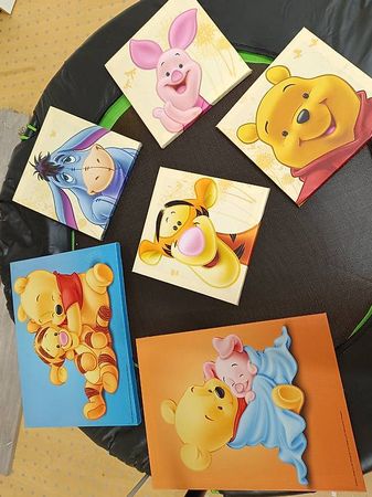 Winnie Pooh Leinwandbilder in super Zustand