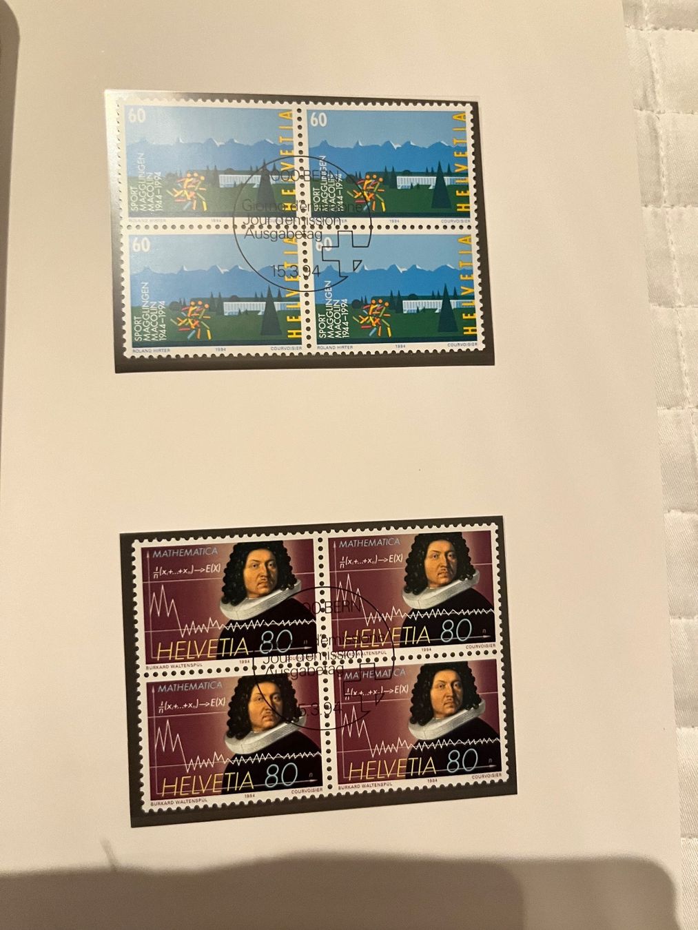 Alben: PTT Briefmarken der Schweiz 1995 Sondermarken – Neu (gemäss Beschreibung) aus Zürich von engebrunau 2