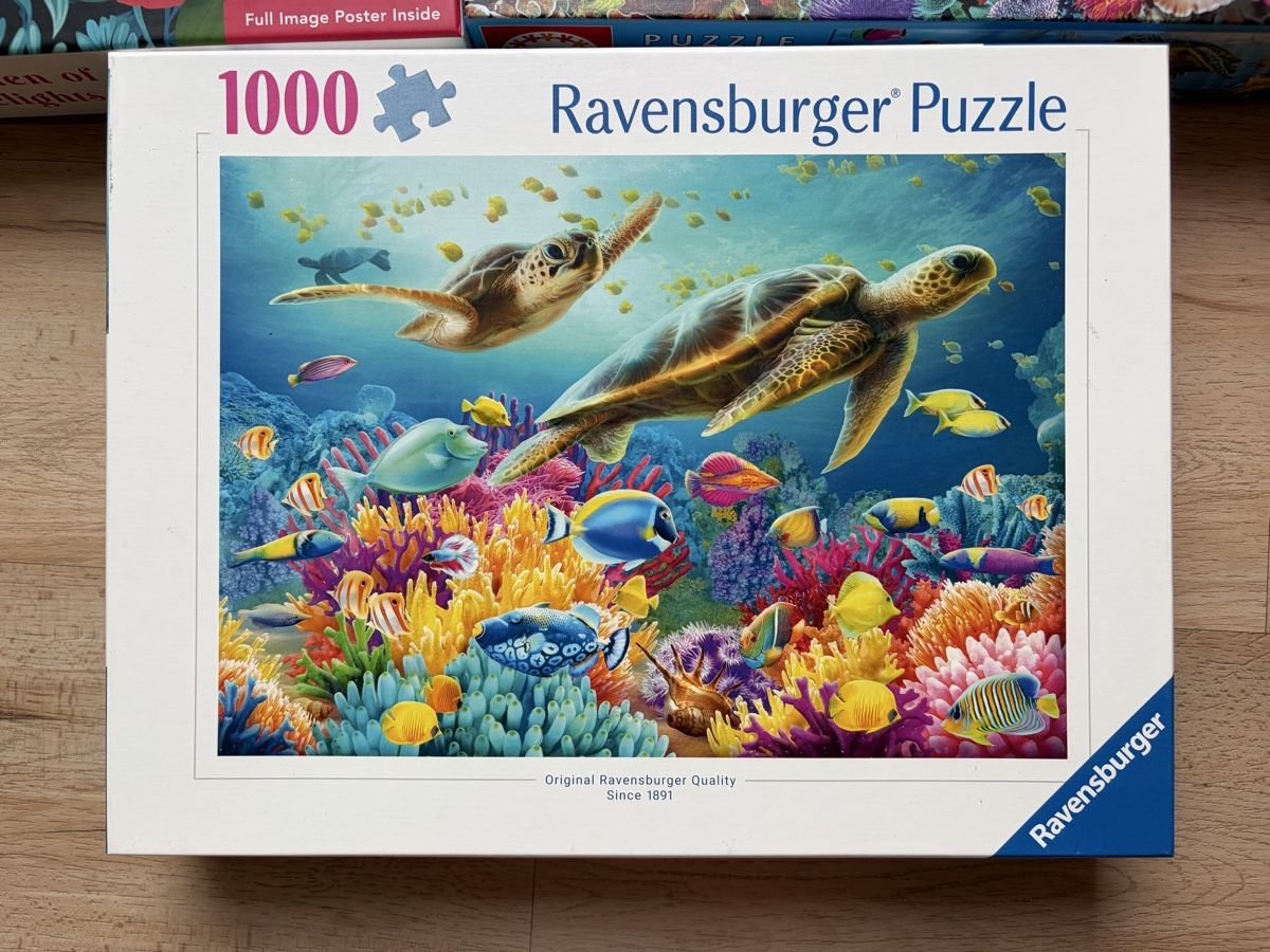 Ravensburger Puzzles: 3 puzzles 1000 pièces complets  – Gebraucht aus Crissier von Nouchki76 3