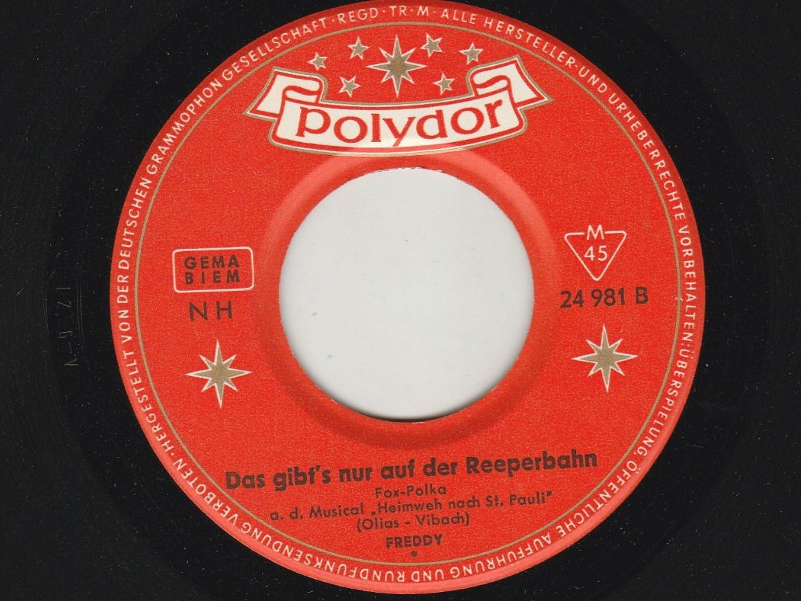 Schallplatten: Freddy - Junge, komm bald wieder 7" Vinyl – Gebraucht aus Tübach von JamesStone 5