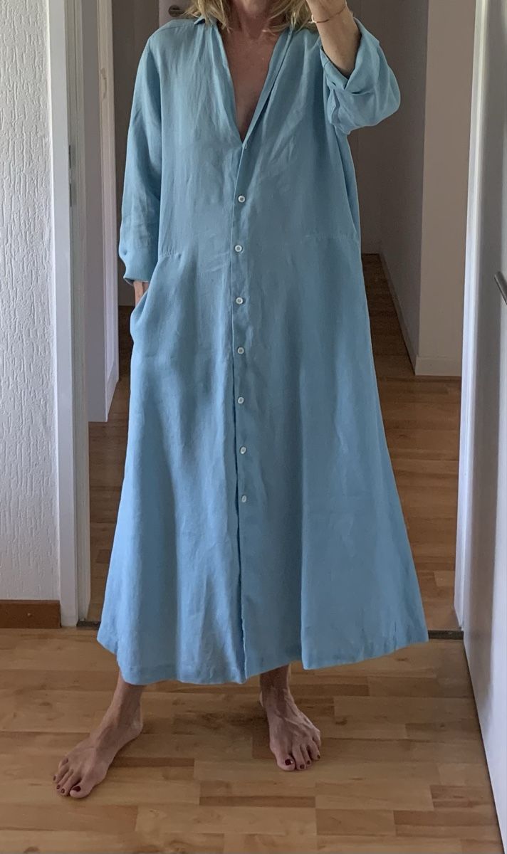 Vestiti: Robe en lin neuve YC Milano taille M – Nuovo e nell'imballaggio originale da Gland venduto da TallyEva