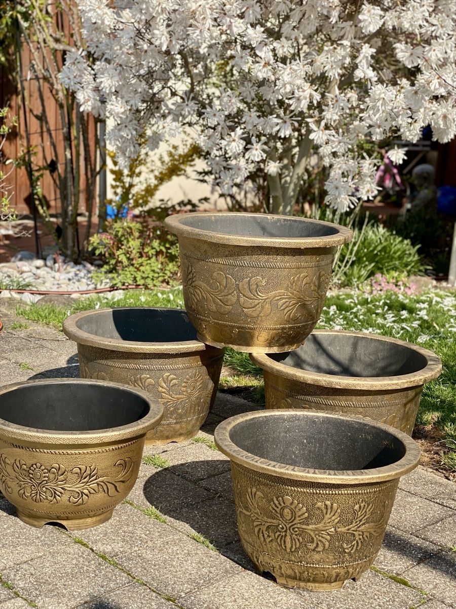 Vasi per fiori: Kunststoff Übertöpfe gross Neu!! – Nuovo (secondo la descrizione) da Dürnten venduto da Cindy4 1