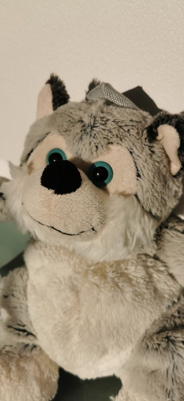 Borse & Zaini: Wolf Plüschtier Rucksack neuwertig – Usato da Langendorf venduto da Laedi6 4