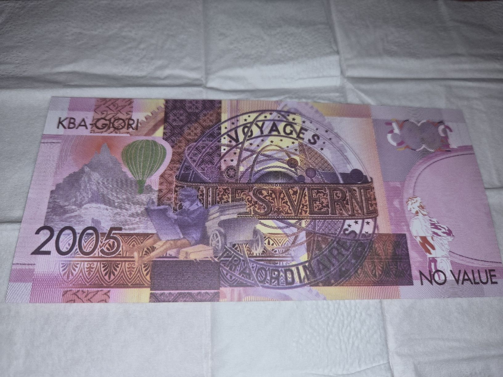 Banconote: Billet commémoratif Jules Verne – Nuovo (secondo la descrizione) da Senèdes venduto da hen_fw8b 1