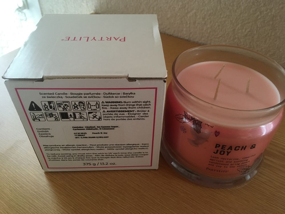 Faszinierend 3 Docht Kerze Partylite Bild