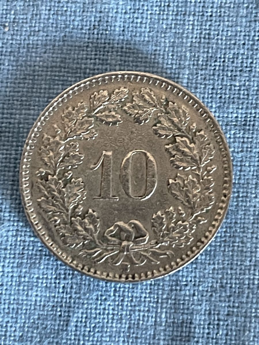 Tutti le monete: Batzen 10 Rappen 1959 – Usato da Igis venduto da rog_6t78