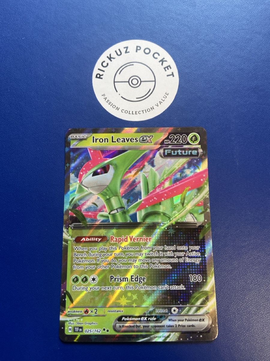 Pokémon Carte collezionabili: Iron Leaves Ex #25 Pokemon Temporal Forces – Usato da Montagnola venduto da Rickuz