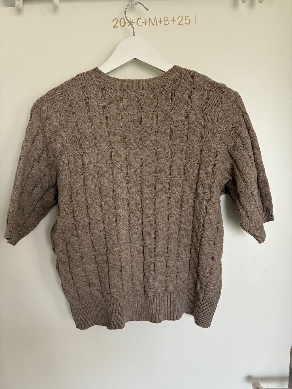Pullover & Sweatshirts: Zopfstrick Pullover beige XS – Gebraucht aus Pfungen von 17j_5zgy 1