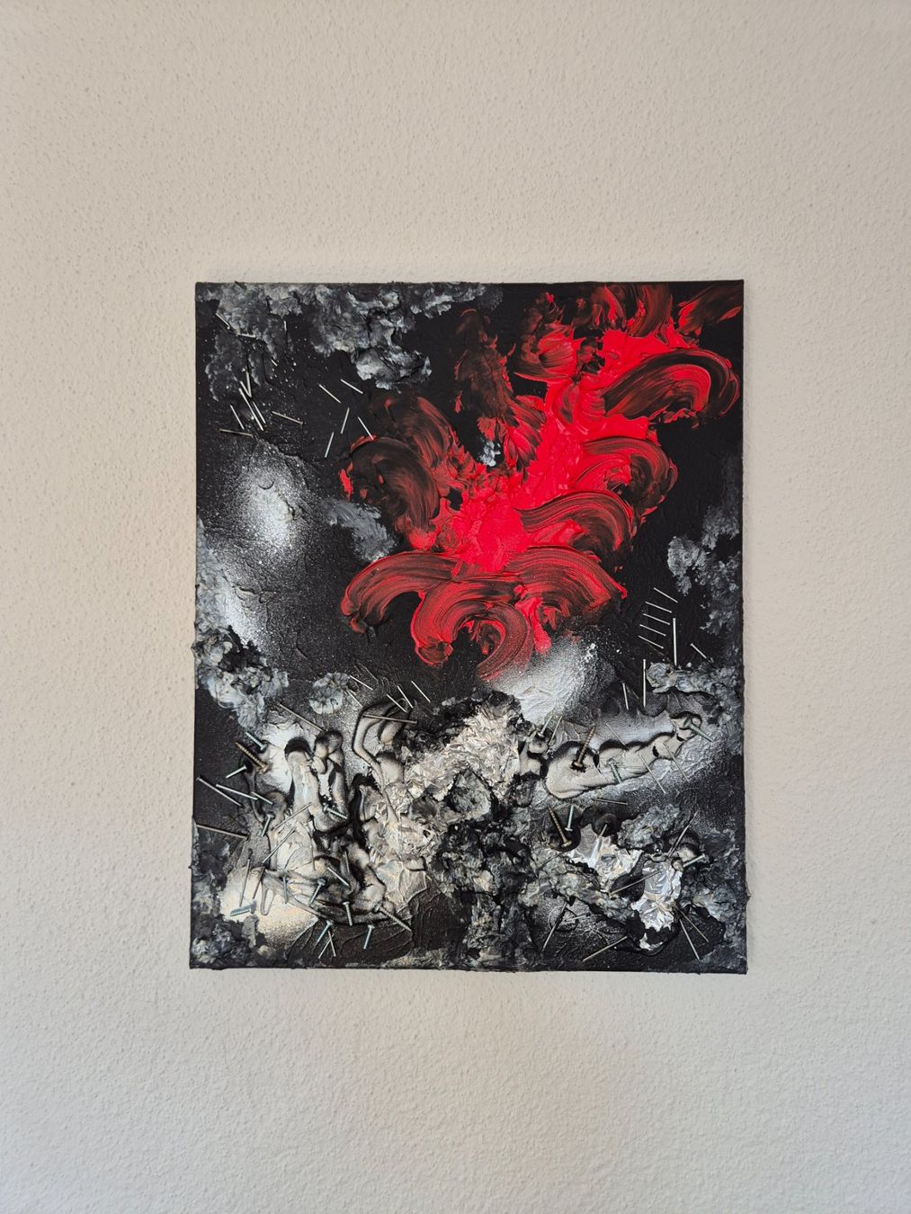 Foto & Immagini: Bild Herido schwarz-silber-rot – Usato da Einsiedeln venduto da Lunajune1