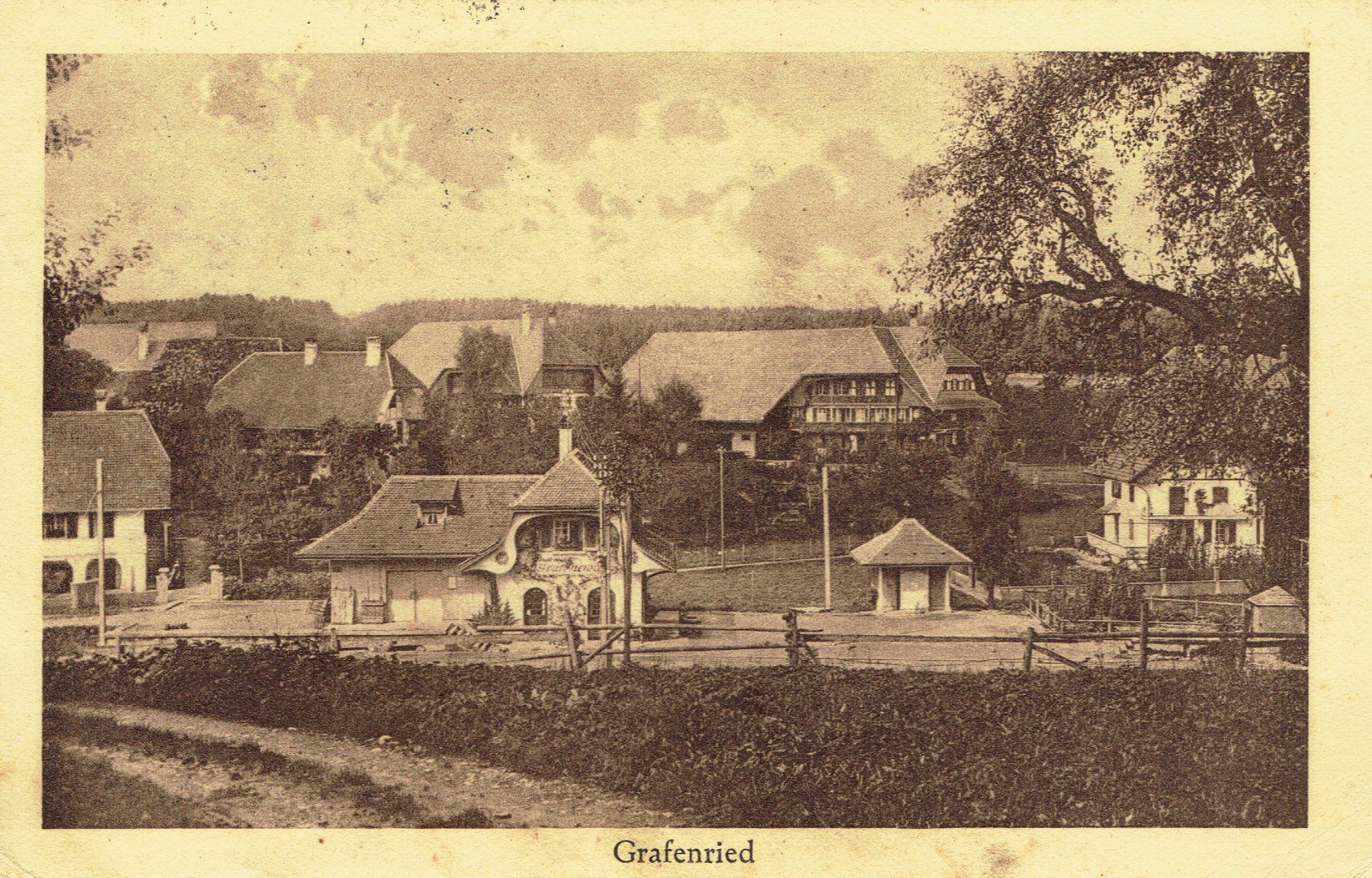 Ansichtskarten: Grafenried BE, um 1925 – Gebraucht aus Otelfingen von Schmitte9