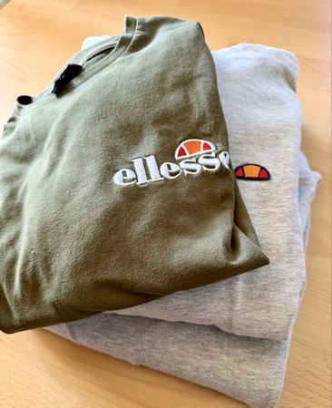 Ellesse T-Shirts oliv und grau gebraucht
