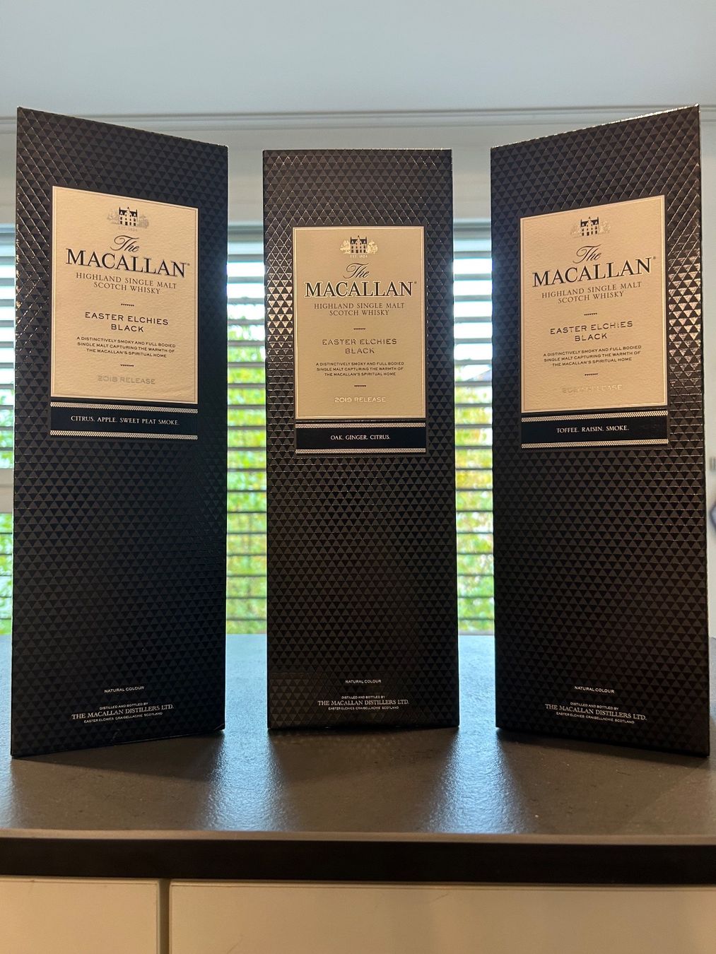 Macallan Bevande alcoliche: Macallan Easter Elchies Black, Serie 2018, 2019, 2020 – Nuovo e nell'imballaggio originale da Thalwil venduto da rvi_gz79 1