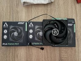 3x Arctic P14 PWM PST 140mm Lüfter  neu, nur ausgepackt