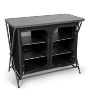 Campingmöbel Kampa Zara schwarz Stoff mit Tischplatte