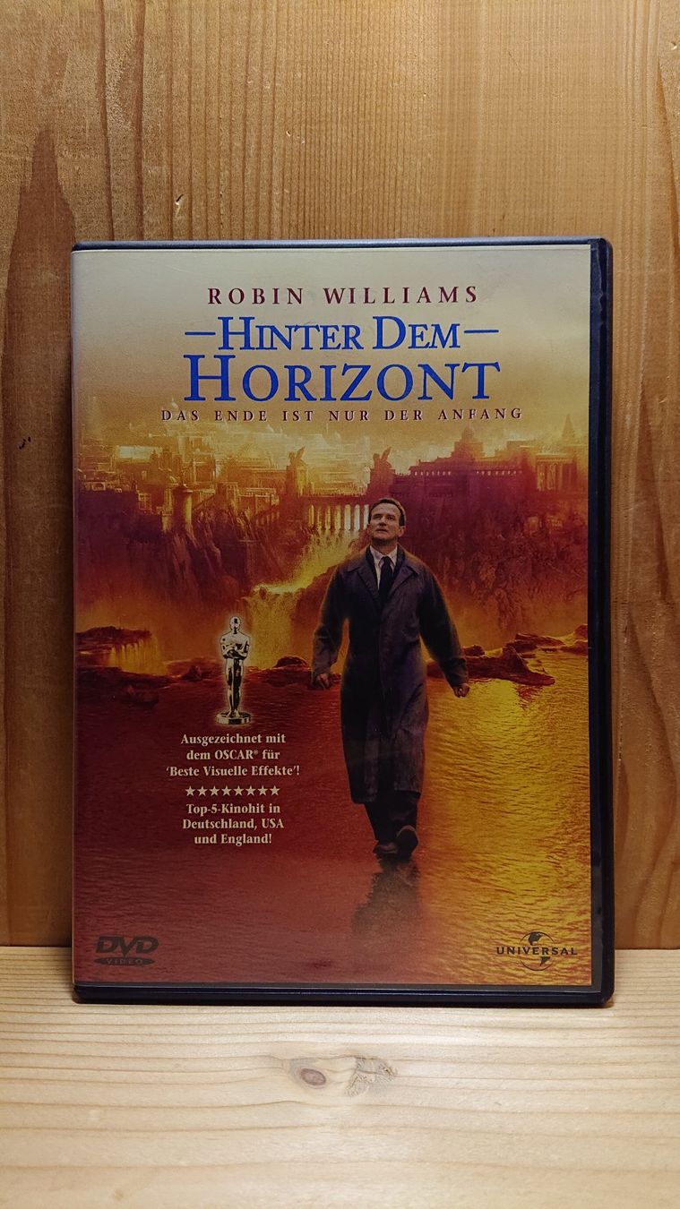 Tutti i DVDs: HINTER DEM HORIZONT DVD mit Robin Williams – Usato da Wilderswil venduto da Exebub