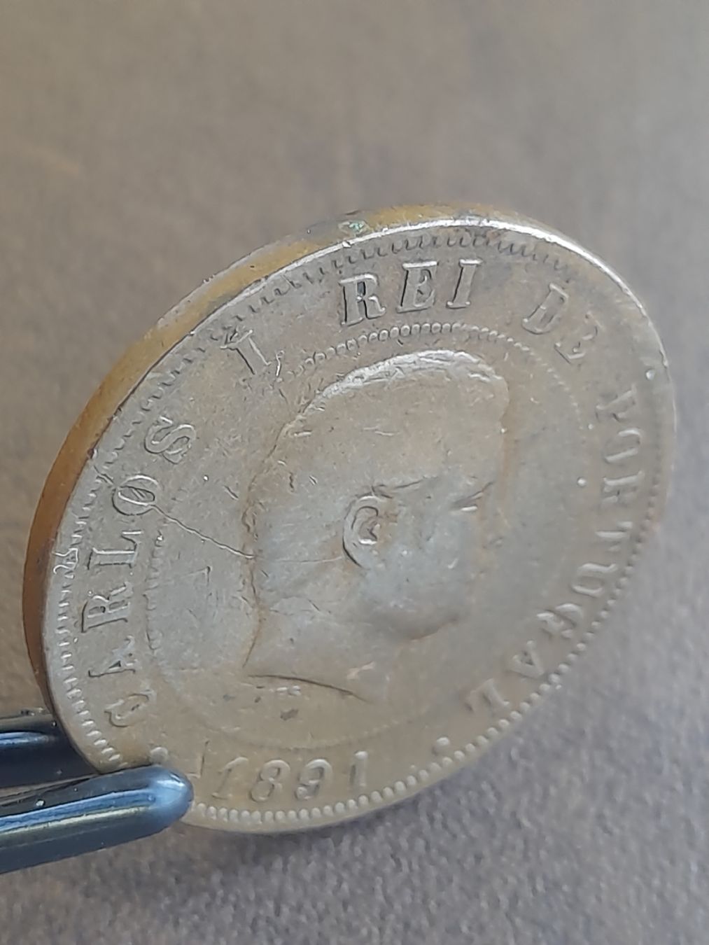 Alle Münzen: 20 Reis 1891 Portugal – Gebraucht aus Basel von Basel_20 1