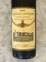 Rotwein Chateau Canteloup 1966 Saint-Estephe