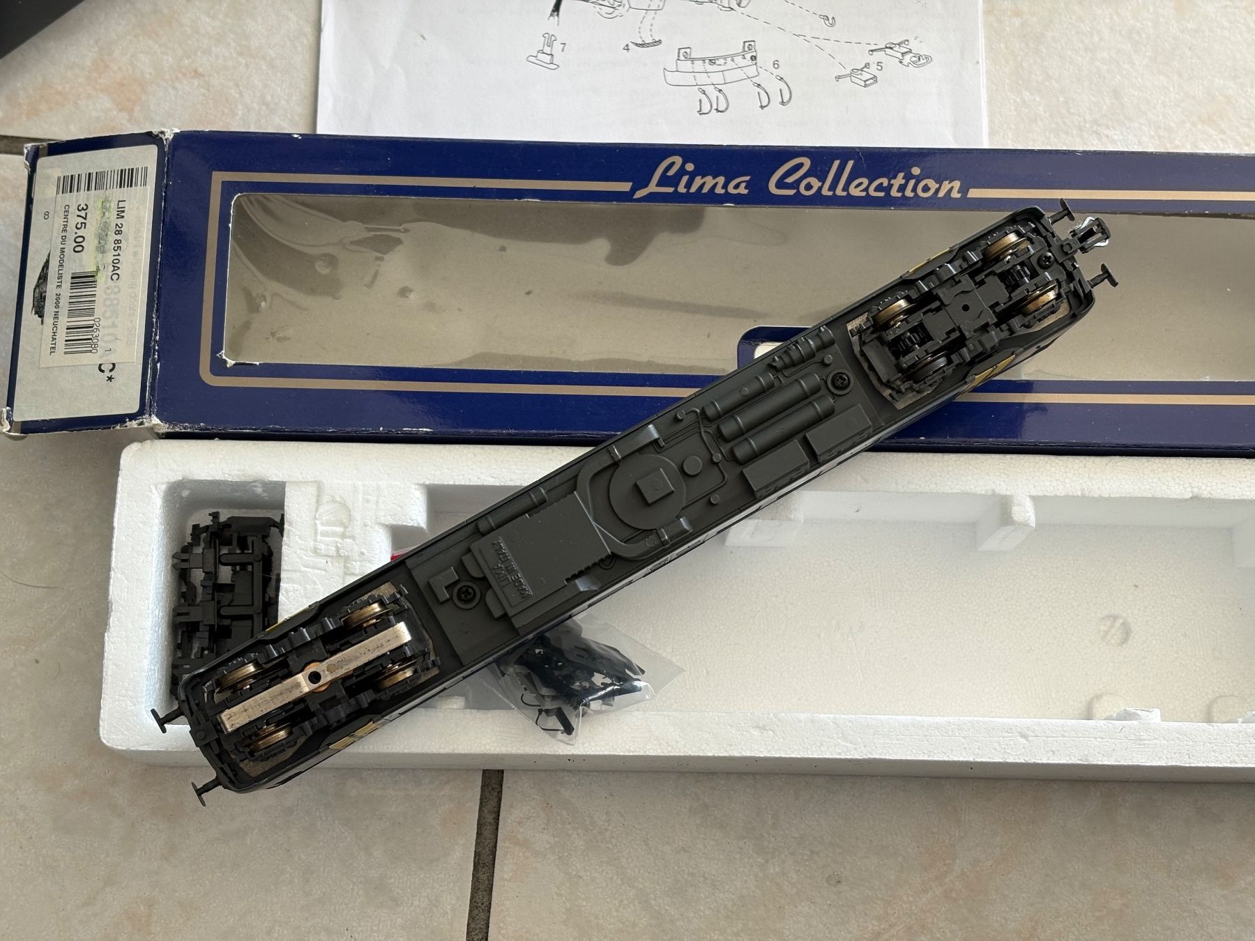 Lima Modellini di ferrovie: Lima 28 8510 Elok RBe 4/4 SBB – Usato da Hauterive NE venduto da eriamch 3