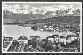 Luzern und die Alpen