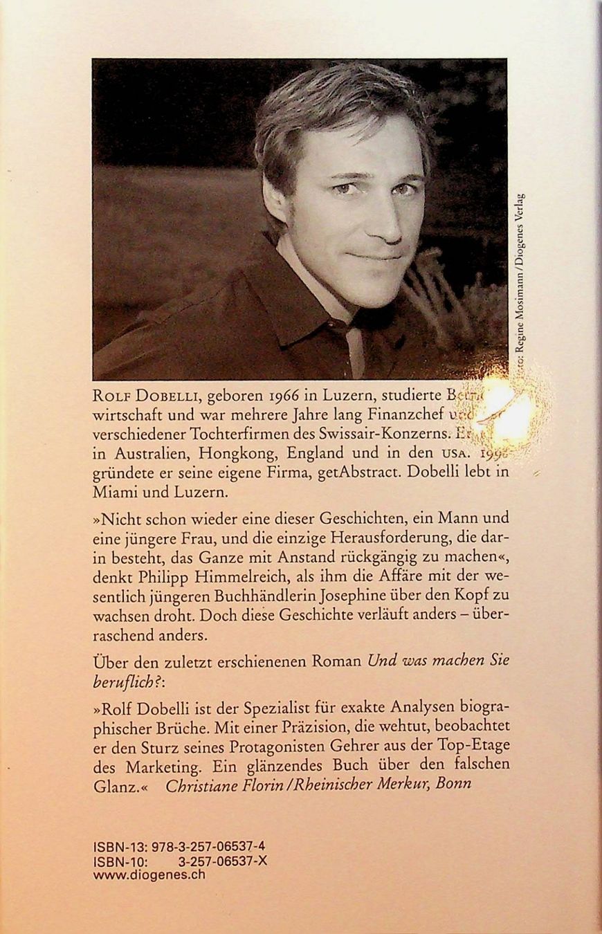 Bücher: Rolf Dobelli Himmelreich GB Diogenes  EA 2006 – Gebraucht aus Reitnau von Zaomir 1