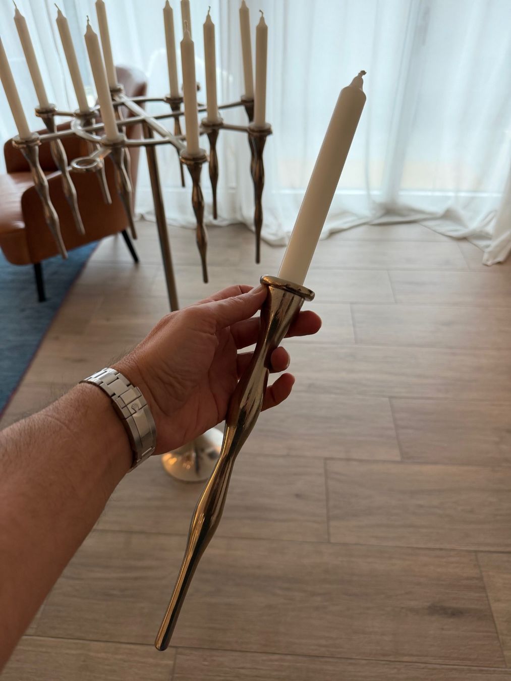 Portacandele: Kerzenständer mit 12 Kerzenhalter – Usato da Beringen venduto da Goodbuy25 2