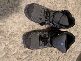 Salomon Wanderschuhe grau schwarz Grösse 35 gebraucht