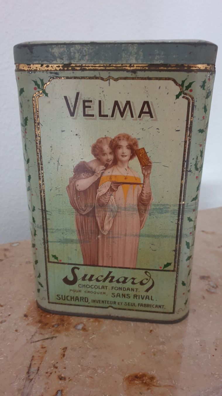 Tutte le decorazioni: Antike Suchard-Milka-Cacao Dose – Usato da Schupfart venduto da Peggy2002 3