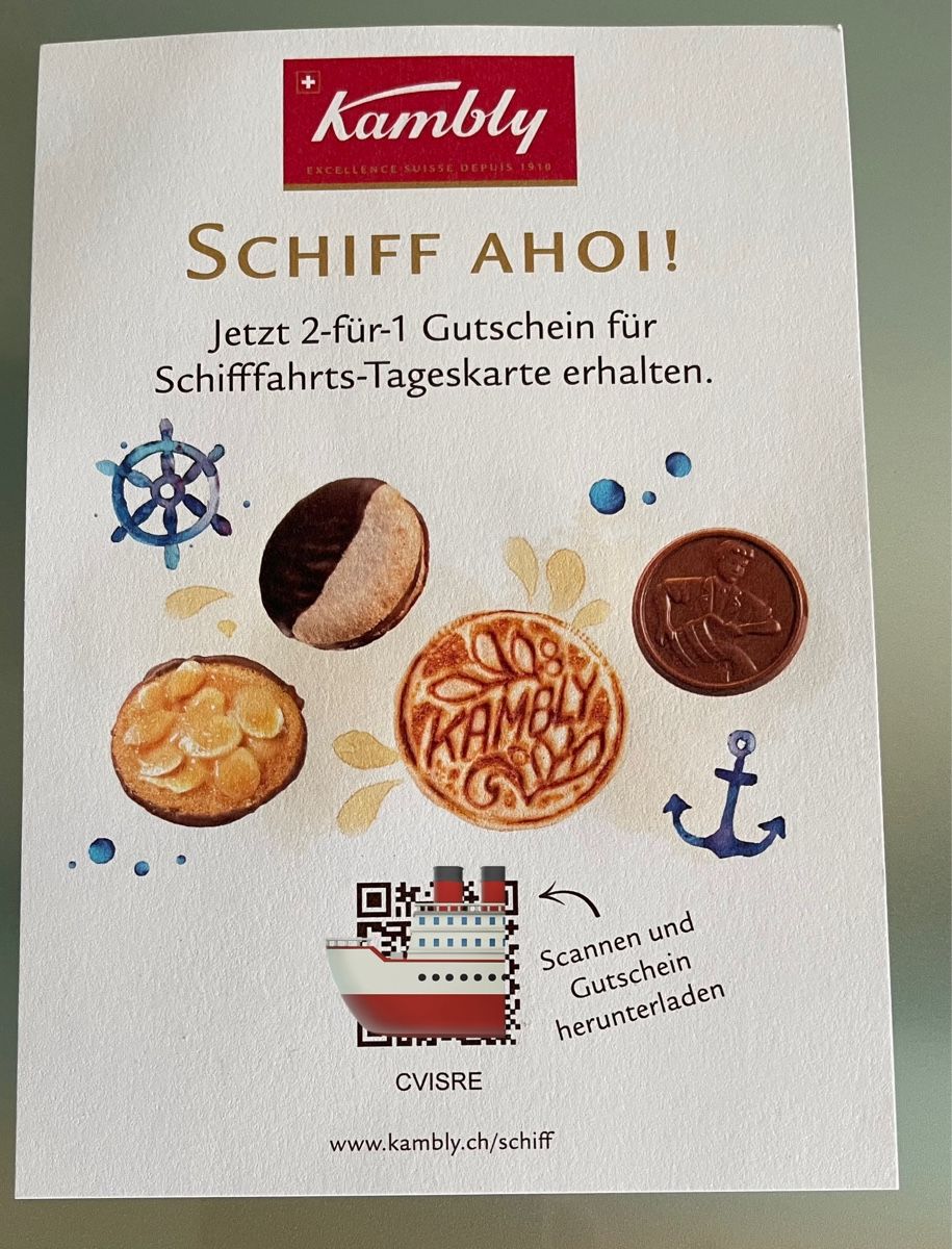 Bons: Schifffahrt - 2 für 1 – Neuf avec emballage d'origine à Kehrsatz par bianca69