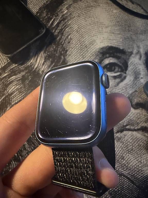 Smartwatch: Apple Watch 7 45mm Cellular - Blau – Usato da Aarburg venduto da somfaigm 4