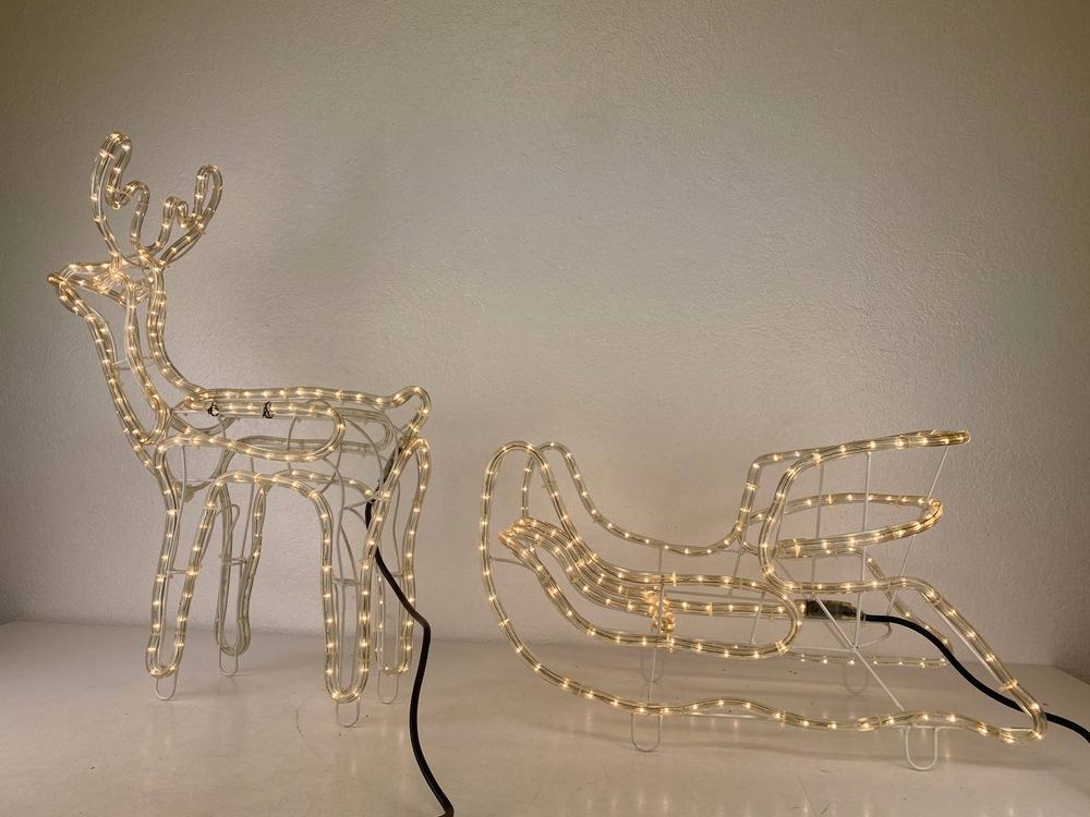 LED Rentier mit Schlitten N 1472 (Gebraucht) in Roggwil BE für CHF 1 ...
