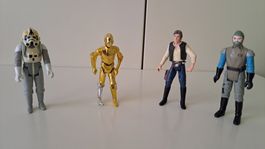 4 STAR WARS -  Action-Figuren - Vintage