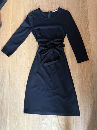 Anna Field Kleid, schwarz, Gr. 34, Herbst/Winter Top!