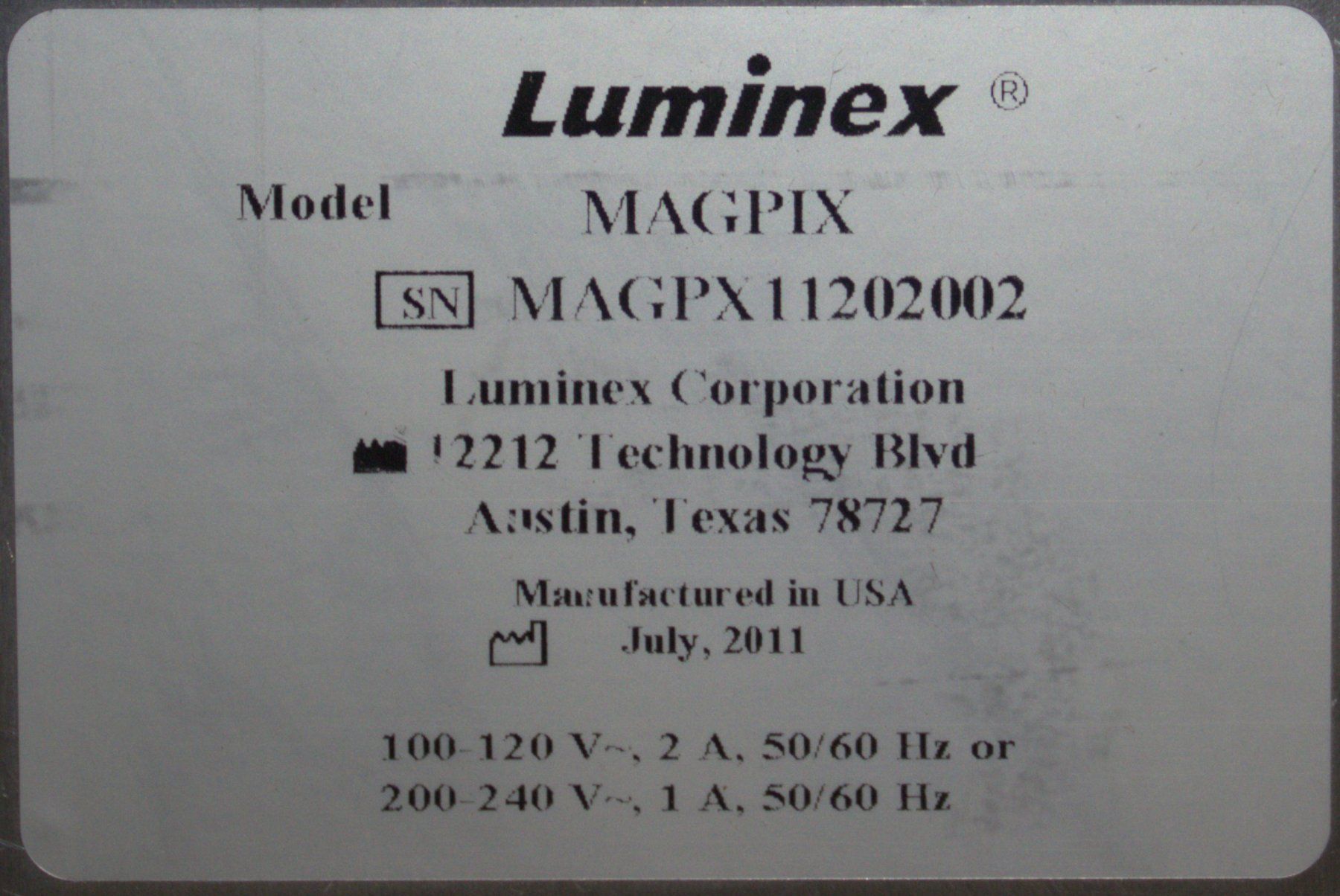 Alle Maschinen: Luminex MAGPIX Bead Analyzer – Gebraucht aus Reinach BL von Re-LifeAG_Labor 8