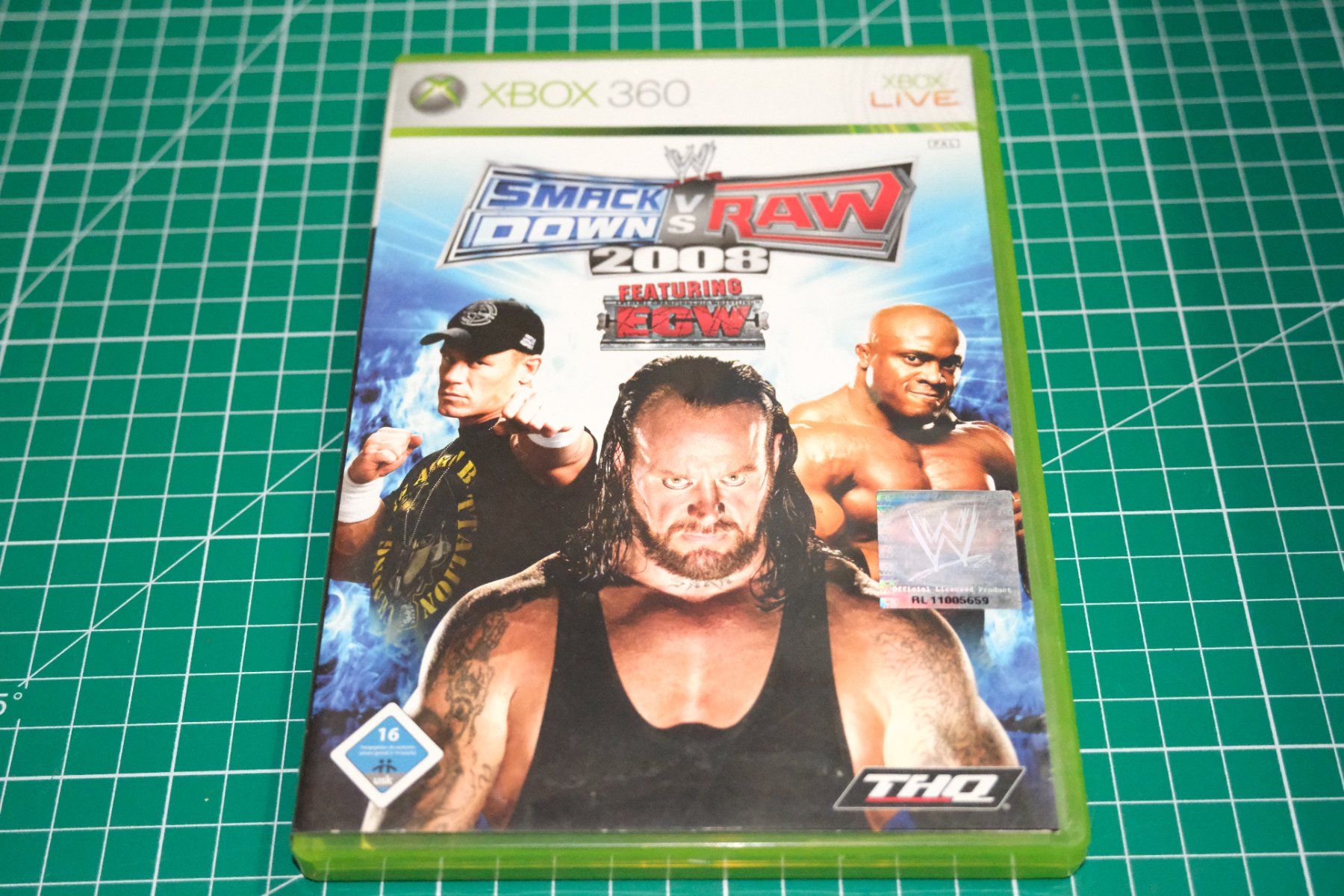 Spiele: WWE Smackdown vs Raw 2008 - Xbox 360 – Gebraucht aus Zürich von tch171