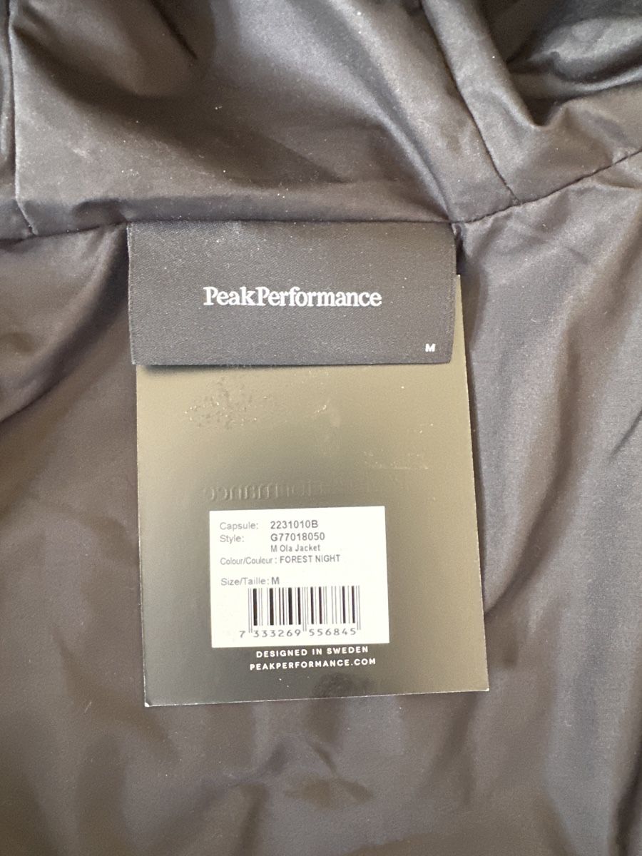 Peak Performance Giacche: Peak Performance Ola Jacket, Men, M, neu – Nuovo e nell'imballaggio originale da Beromünster venduto da handwerg 2