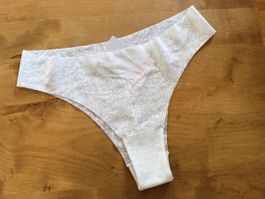 Damen Tanga Spitze weiss neu mit Etikett Gr M
