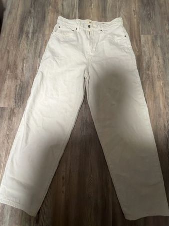 Helle Frühlings-Jeans, Barrel Leg, W30 L32, Top Zustand!