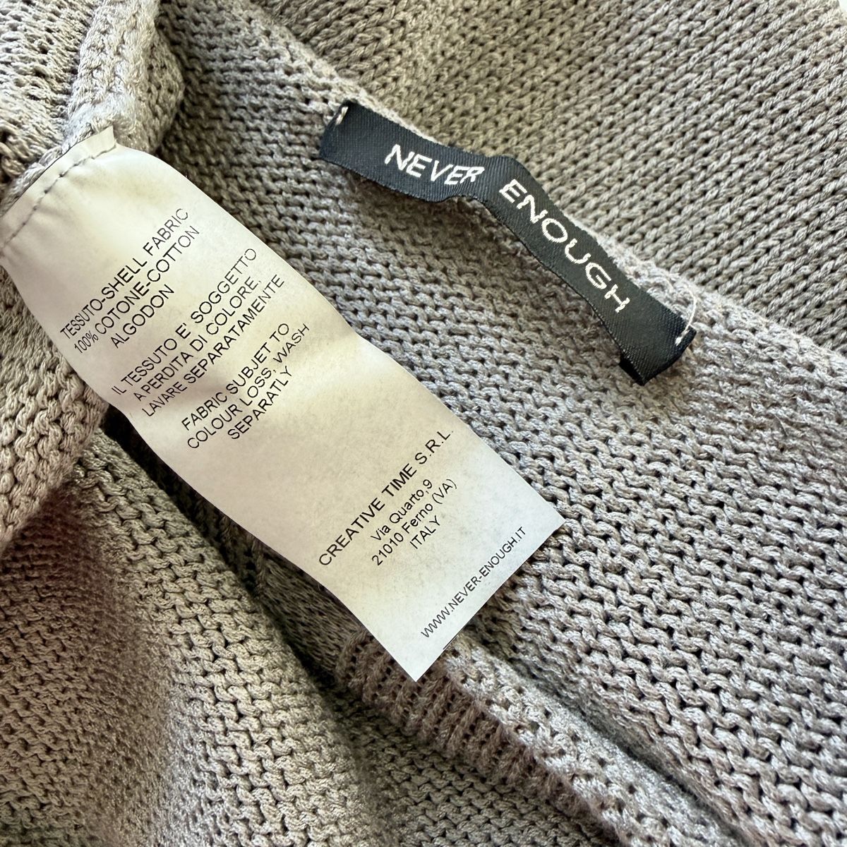 Pullover & Sweatshirts: NEVER ENOUGH Distressed Cotton Knit Pullover – Neu (gemäss Beschreibung) aus Emmen von Nightingale_2022 7