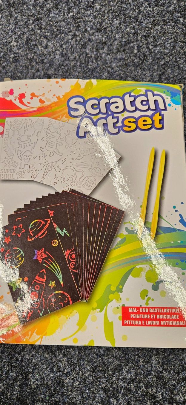 Kit bricolage: Scratch-Art Set Kratzbilder NEU – Nuovo e nell'imballaggio originale da Balgach venduto da silvia2030