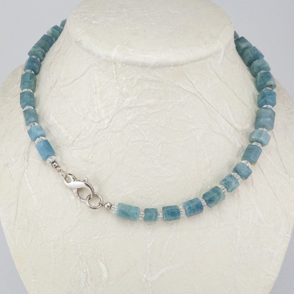 Catenine: Aquamarin Halskette – Nuovo e nell'imballaggio originale da Meilen venduto da Byrd-bijoux 2