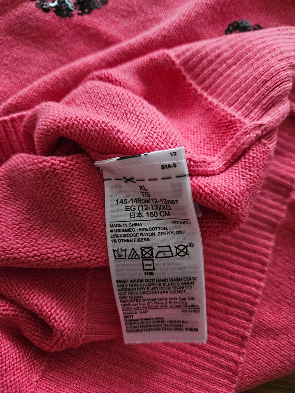 Gap Maglioni & Felpe: Gap Pulloverkleid neuw. Pink Gr. 140-146 – Nuovo (secondo la descrizione) da Engelburg venduto da ynnoc19 3