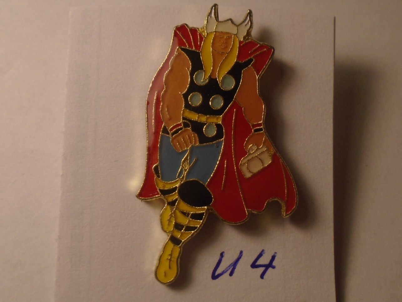 Plaketten & Abzeichen: 1 Thor Pin Marvel Comic Superheld (U4) – Gebraucht aus Winterthur von Beli2000
