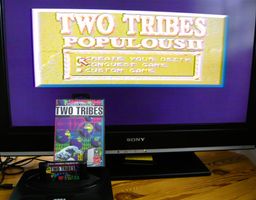 Mega Drive : Two Tribes POPULOUS 2, CIB !