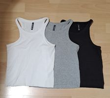 3 Damem Tanktops gr. S