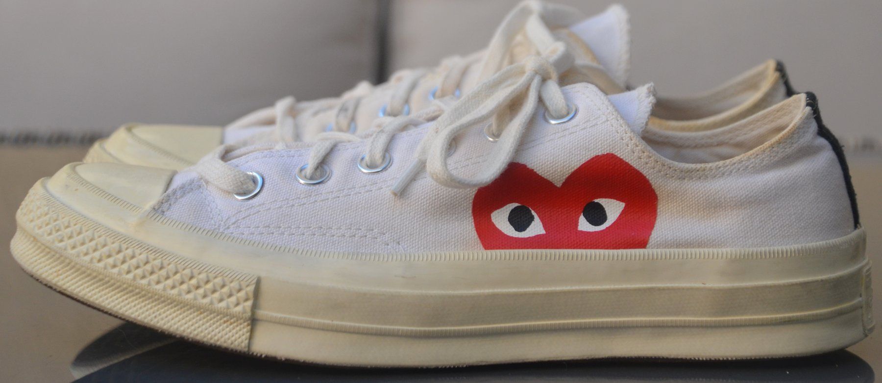 Converse Scarpe da uomo: Sneakers Converse x Comme des Garçons PLAY  40 – Usato da Collonges venduto da Auganien 5