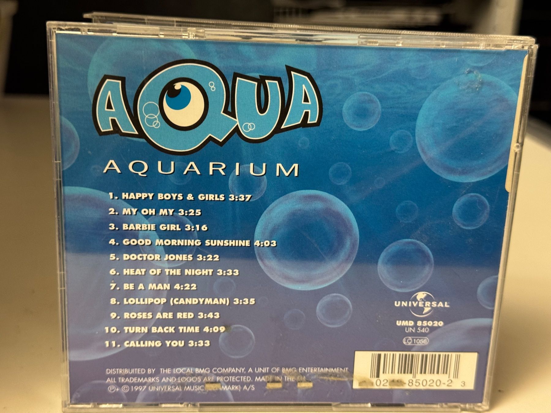 CD: Aqua - Aquarium - HG41B – Nuovo (secondo la descrizione) da Küsnacht ZH venduto da swisssales.net 1