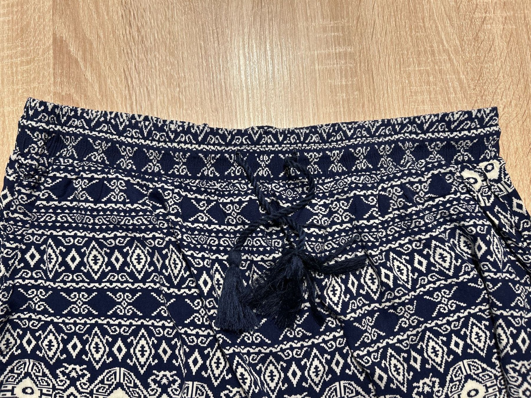 Gonne: Jupe dunkelblau mit Muster – Usato da Brunnen venduto da Nala2929 5