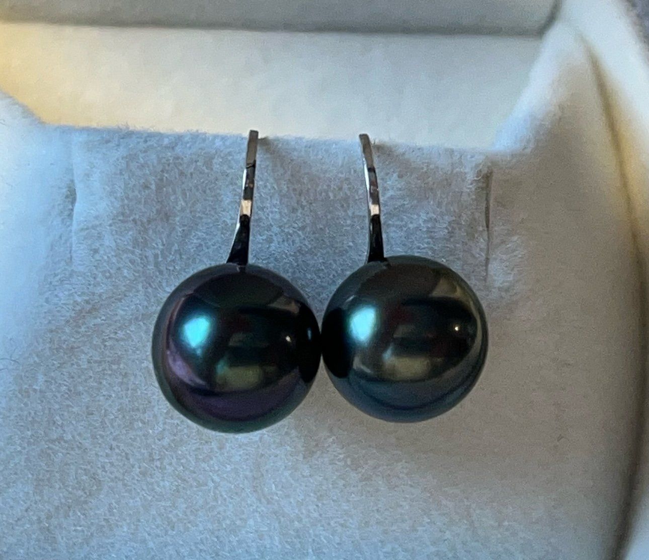 Ohrringe & -stecker: Ohrringe echte Tahitiperlen 18kt NICHT ENHANCED – Neu (gemäss Beschreibung) aus Bern von Steinfieber 1