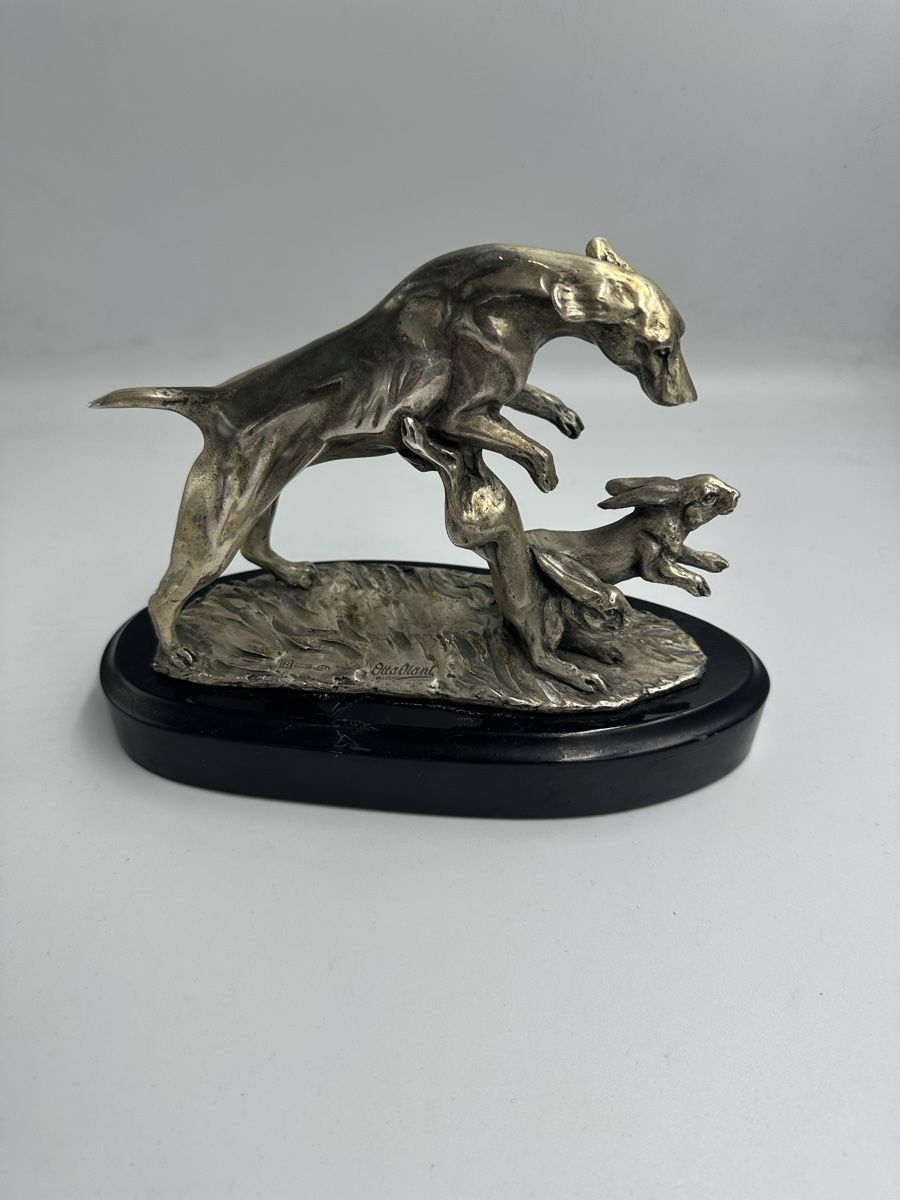 Sculture & Statue: Sculpture chien magnifique – Usato da Bellevue venduto da bordeaux075cl 2