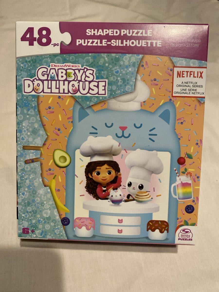 Puzzles: Gabby's Dollhouse Shaped Puzzle 48 pc – Neuf avec emballage d'origine à Buttikon SZ par Maxwelltime